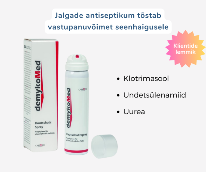 Demykomed jalgade antiseptikum 75ml