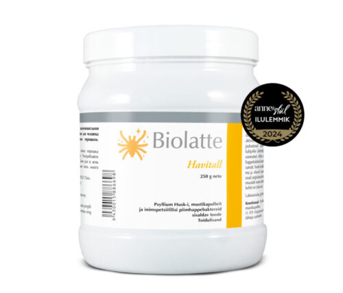 Biolatte Havitall soolestiku protsesside aktiveerimiseks 250g Biolatte Havitall soolestiku protsesside aktiveerimiseks 250g