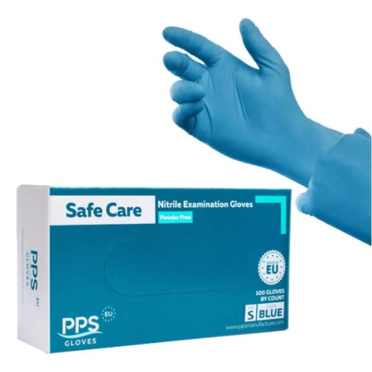 Nitriilkindad suurus M puudrita Safe Care 100tk