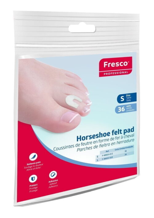 F-00025-01Z Fresco hobuseraua kujuline viltpadi - 36 tk