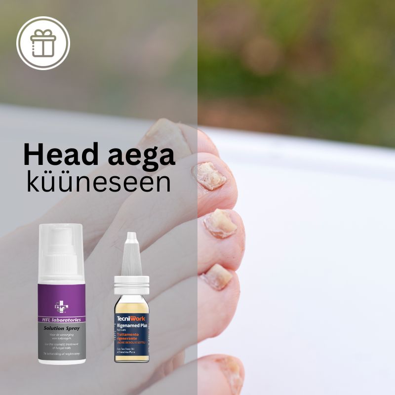 Head aega küüneseen tootekomplekt küüneseenele