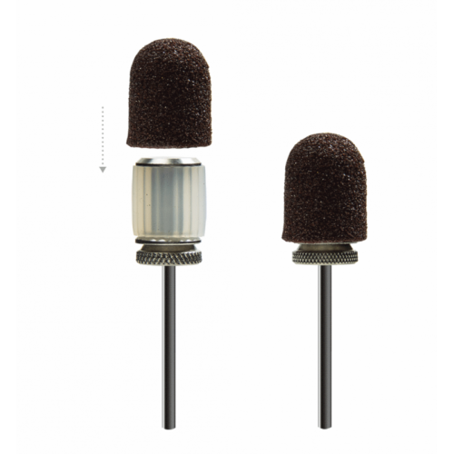 ümar kummist otsik abrasiivsetele lihvmütsidele Berchtold ümar otsik 10 mm ja 4 tk lihvmütse