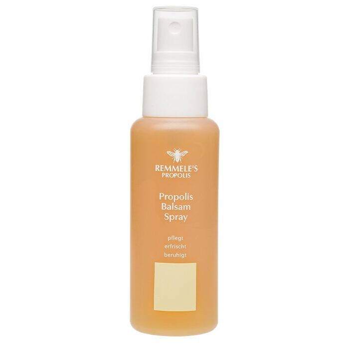 Remmele’s Propolis Balm Spray sprei taruvaiguga on looduslikult rikastatud ja kiiresti imenduv hooldussprei, mis värskendab, rahustab ja stimuleerib vereringet vaid ühe pihustusega.