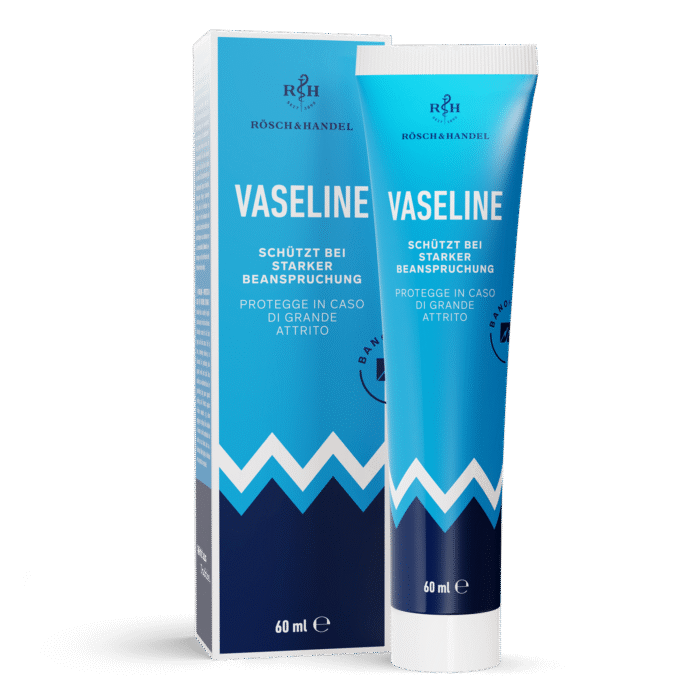 Rösch & Handel Vaseliin – 60 ml Kaitsev, mitmekülgne ja usaldusväärne nahahooldus igapäevaseks kasutamiseks