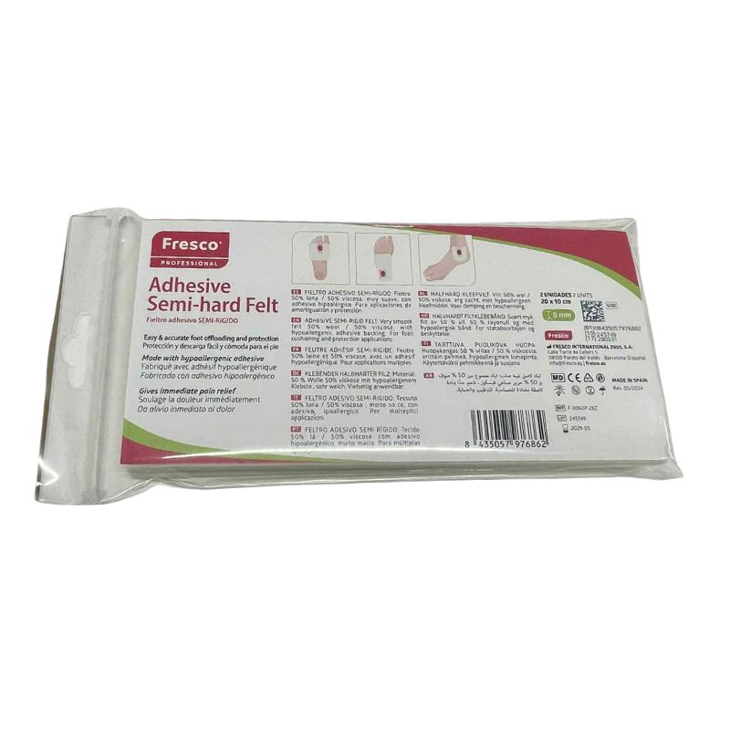 Fresco vilt 8mm, 20x10cm - 2 tk