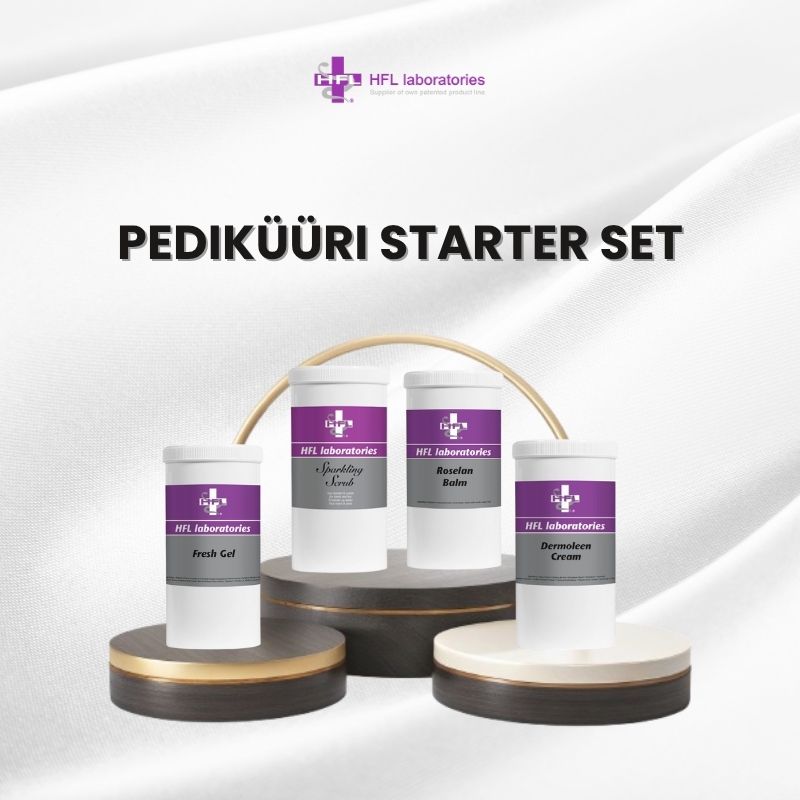 Pediküüri kreemide starter set