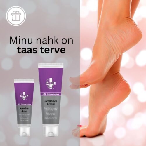 Minu nahk on taas terve, roselan ja dermoleen komplekt