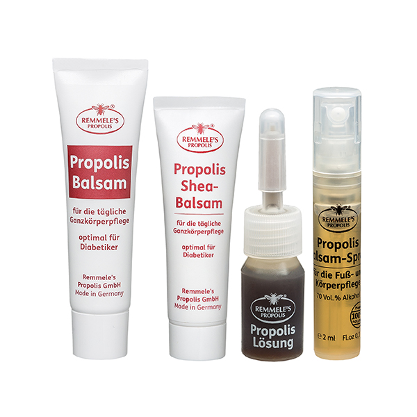 Remmele's Propolis samples set jalahoolduse näidiste komplekt Remmele's Propolis samples set jalahoolduse näidiste komplekt