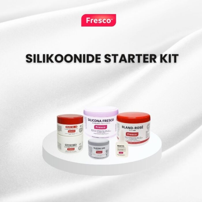 silikoonide starter set, maailma parimad silikoonid silikoonist ortooside valmistamiseks.