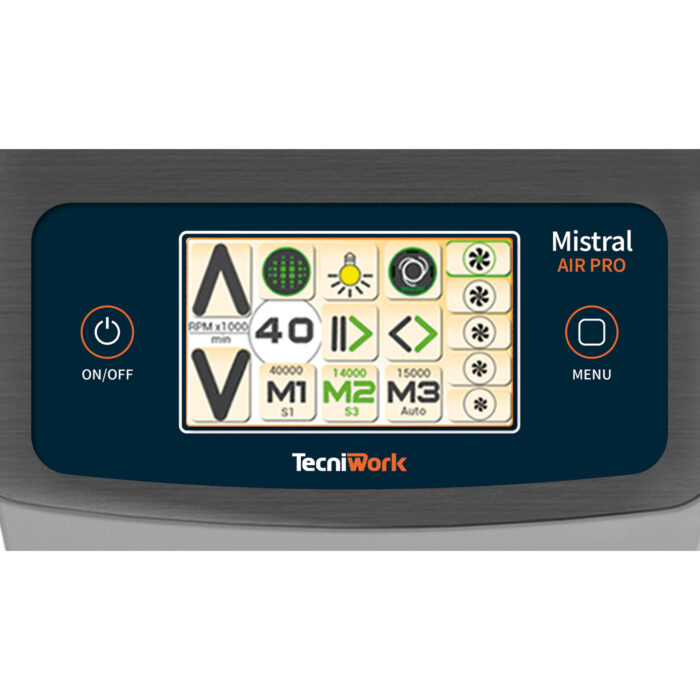 Tecniwork Mistral Air Pro pediküüriaparaat tolmuimemisega kuni 40 000 p/min