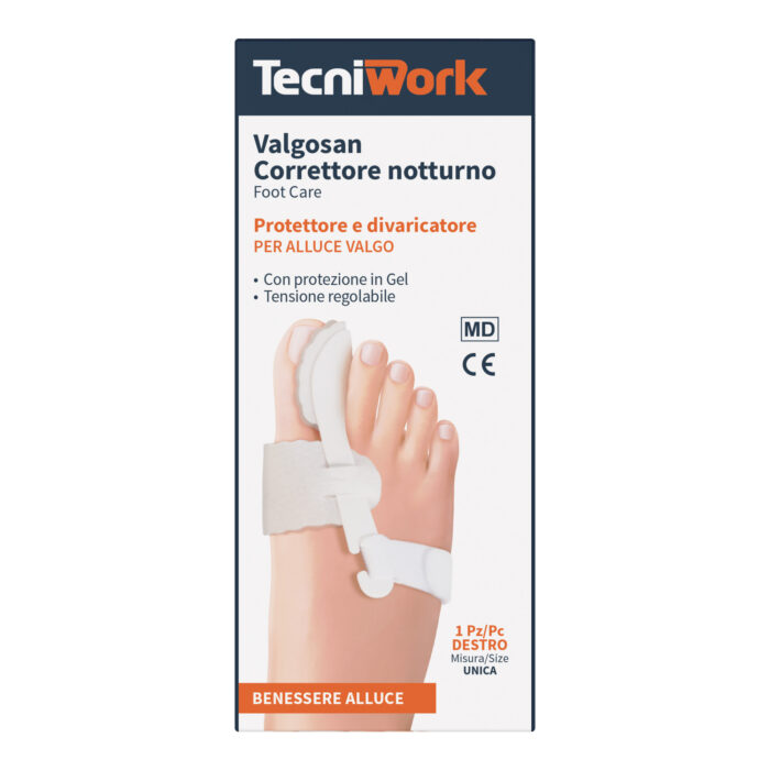 Tecniwork Valgosan hallux valguse kaitse parem jalg - 1 tk